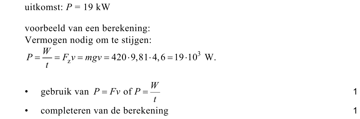 beoordelingsmodel vraag 16
