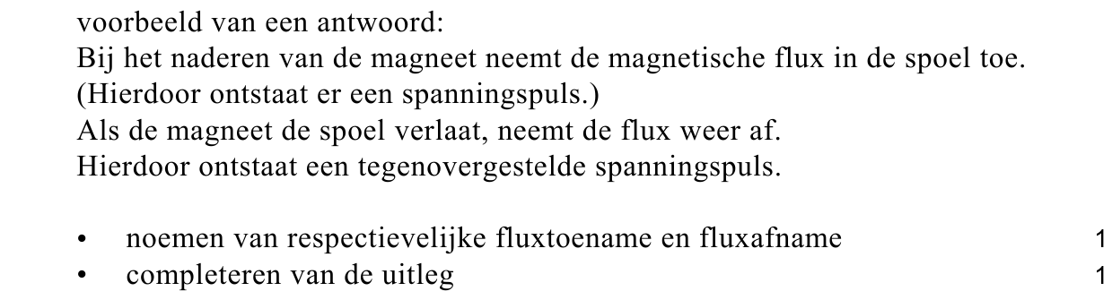 beoordelingsmodel vraag 18