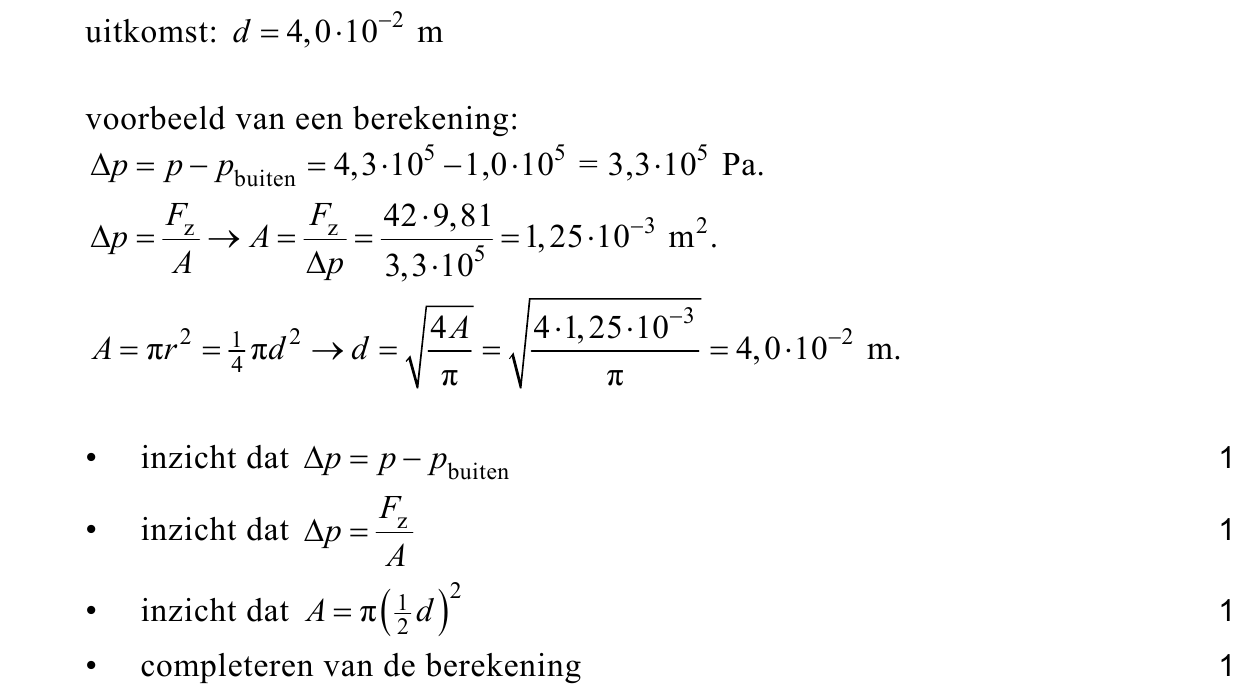 beoordelingsmodel vraag 15