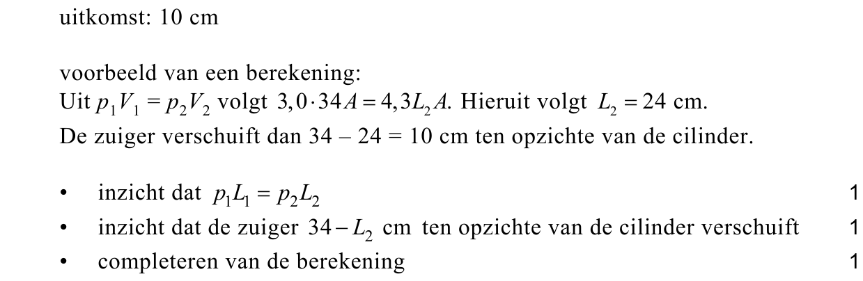 beoordelingsmodel vraag 16
