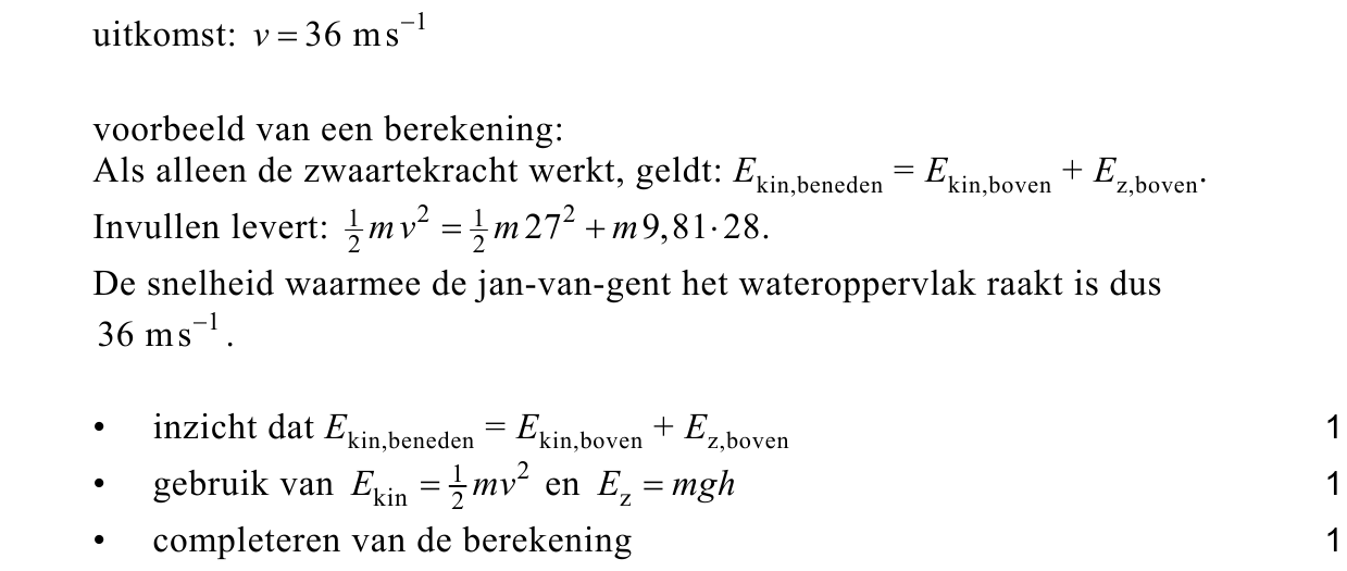 beoordelingsmodel vraag 3