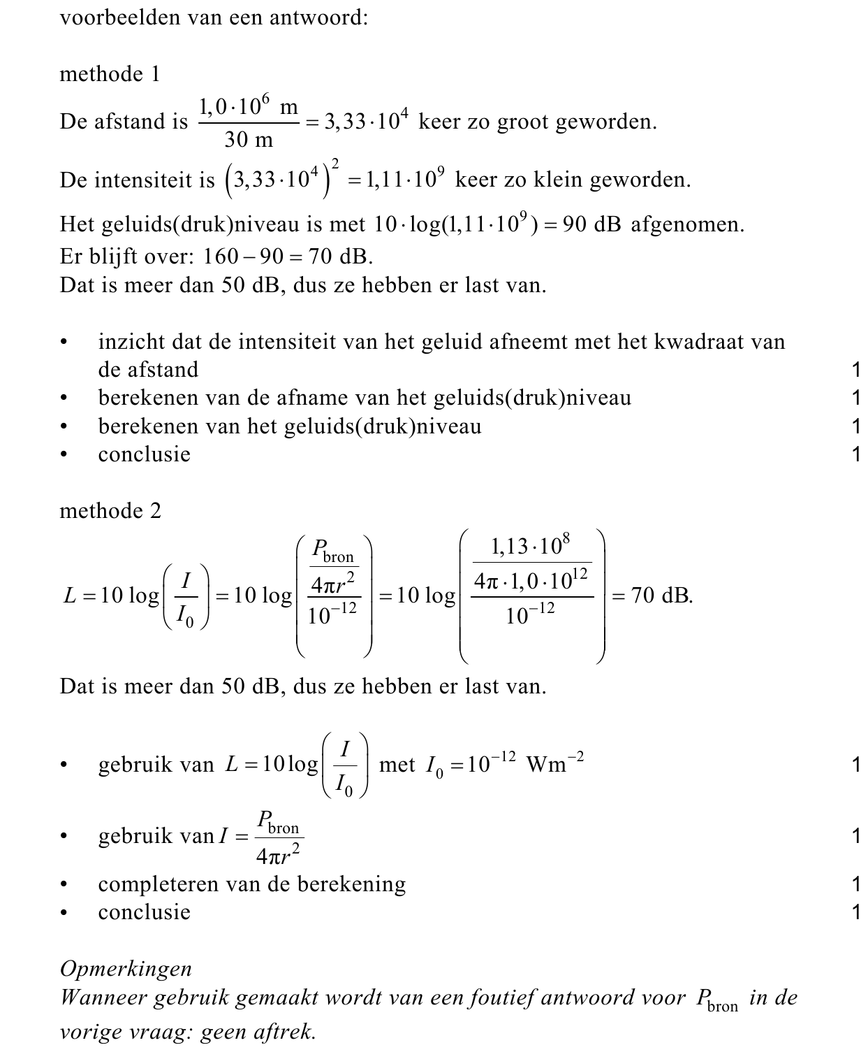 beoordelingsmodel vraag 4