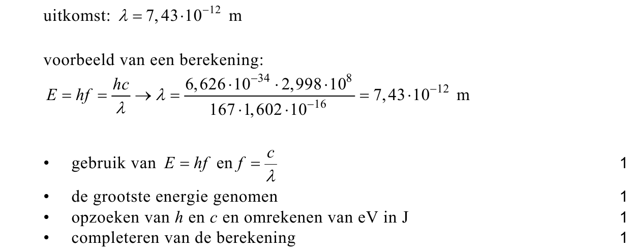 beoordelingsmodel vraag 18