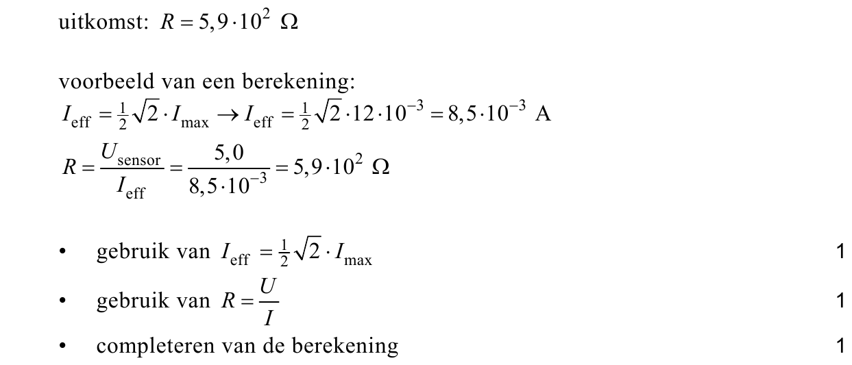 beoordelingsmodel vraag 22