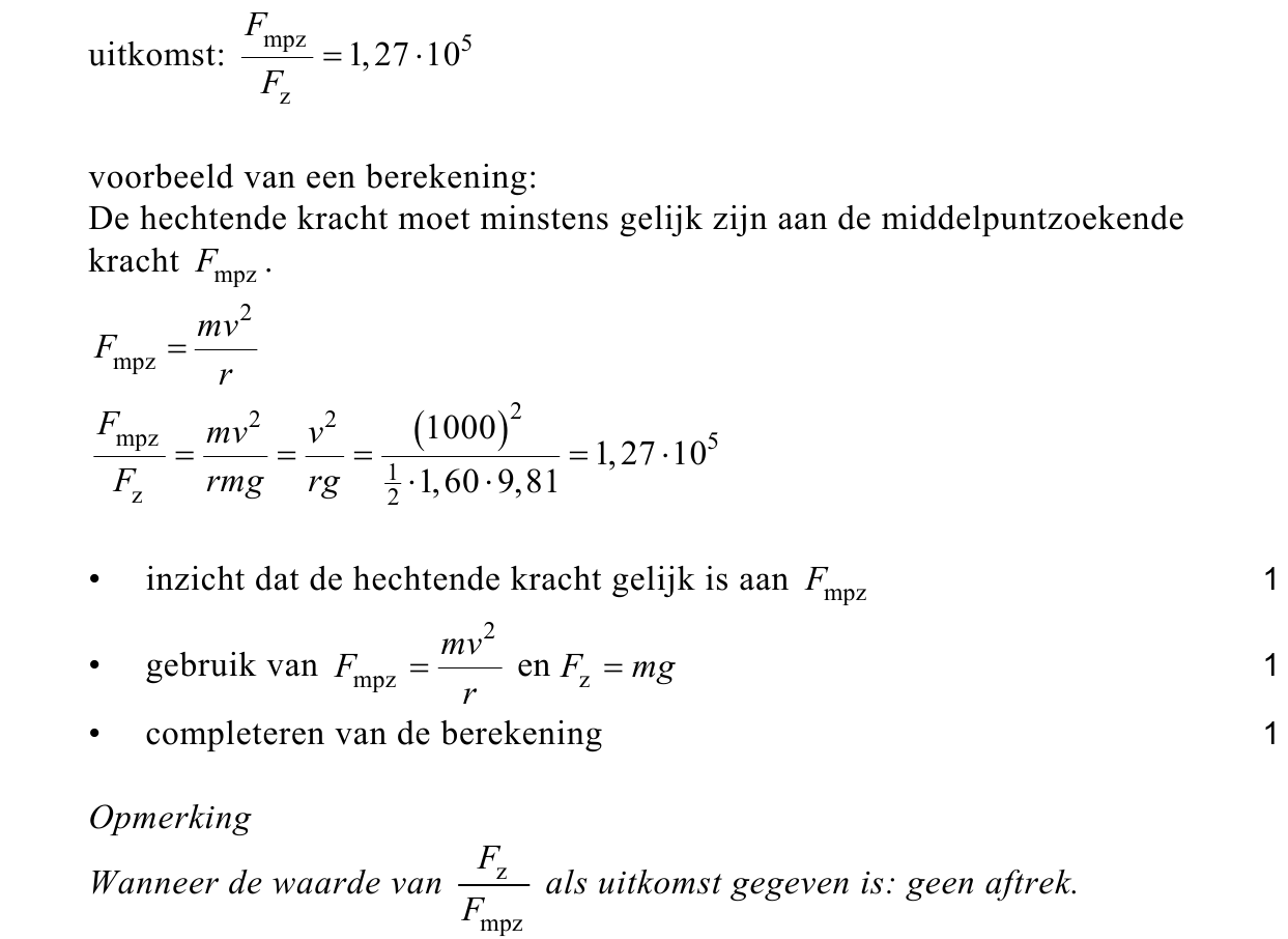 beoordelingsmodel vraag 8