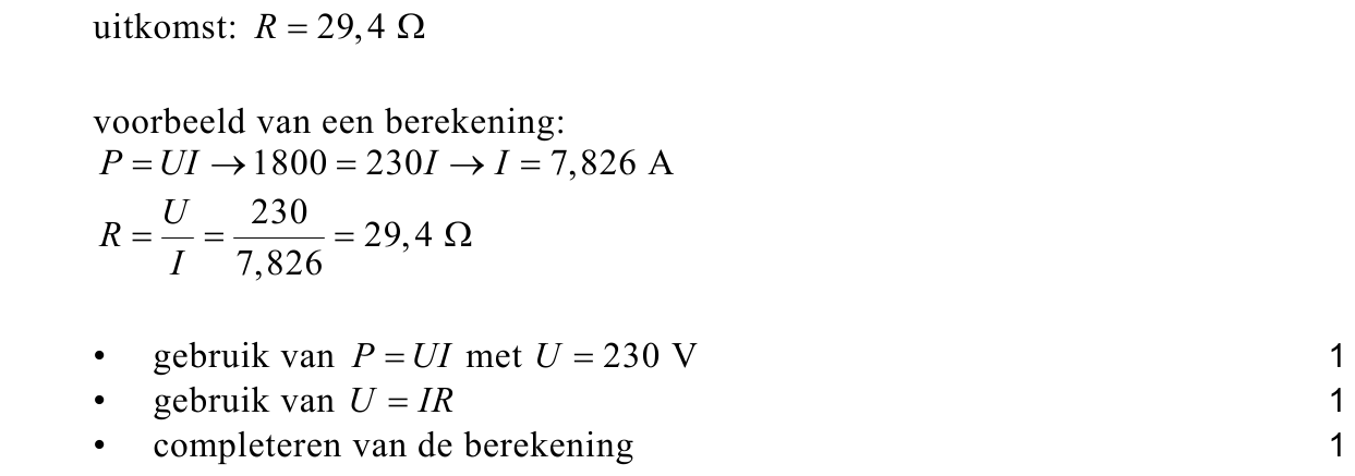 beoordelingsmodel vraag 1