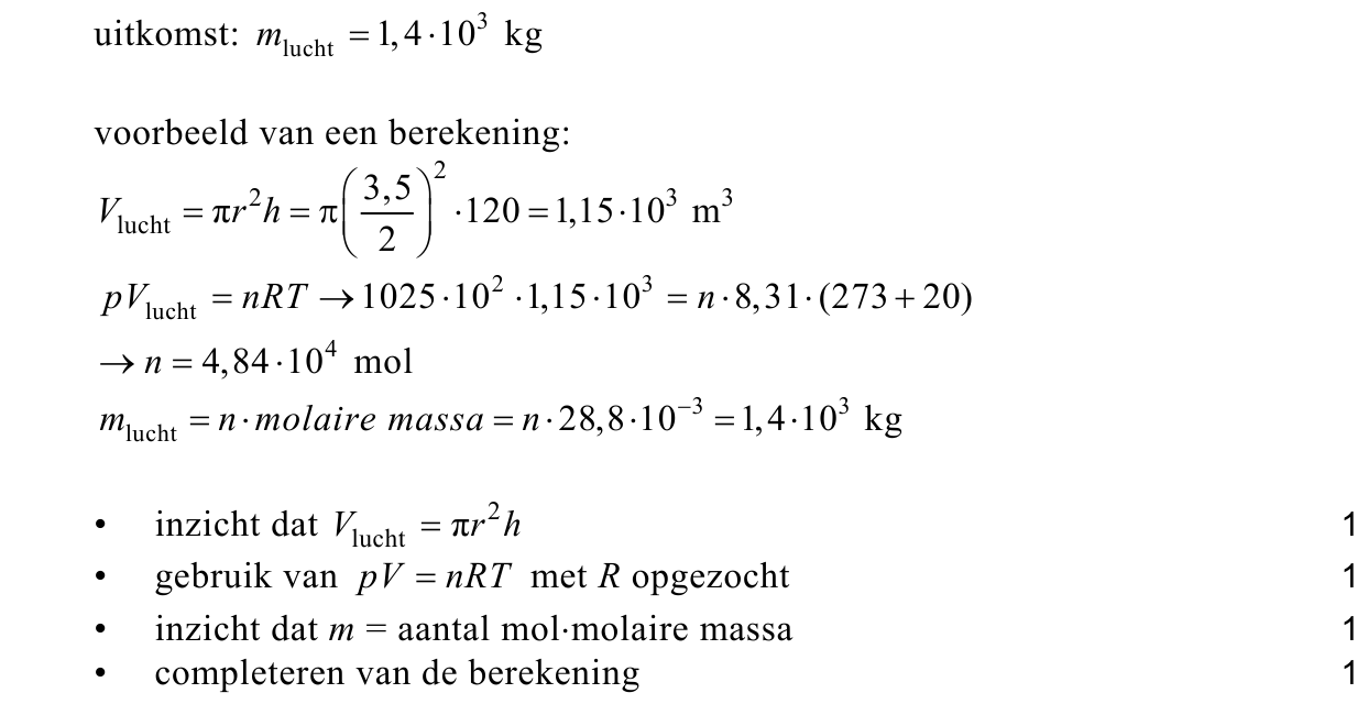 beoordelingsmodel vraag 8