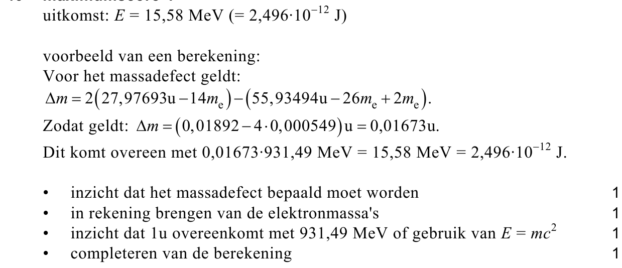 beoordelingsmodel vraag 15