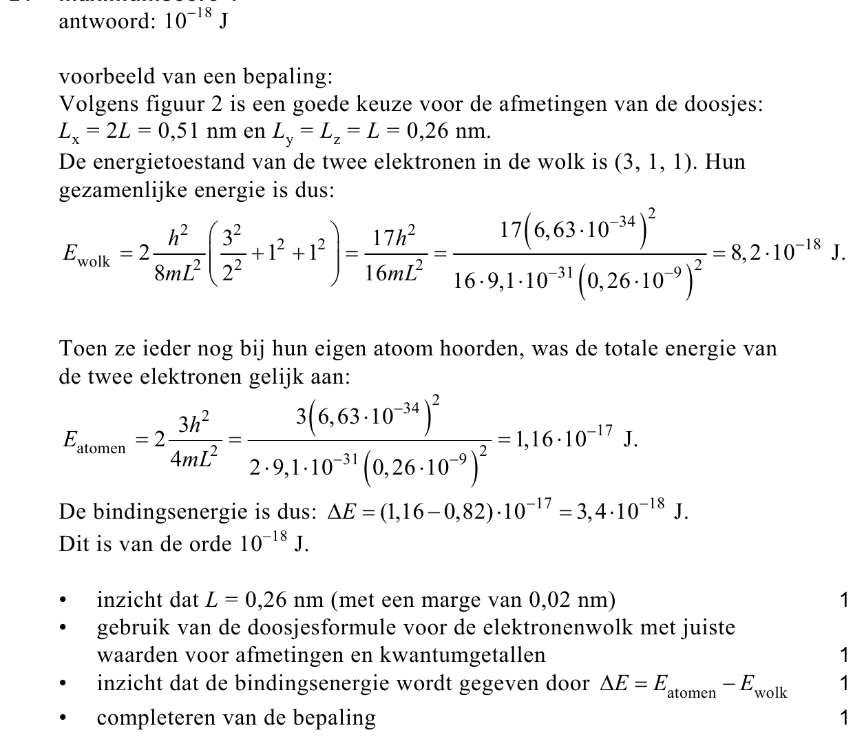beoordelingsmodel vraag 24