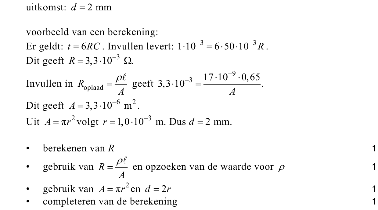 beoordelingsmodel vraag 9