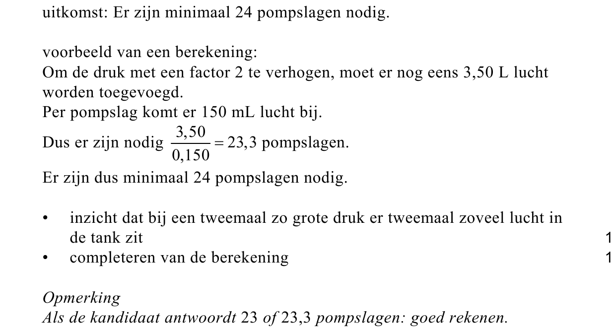beoordelingsmodel vraag 18