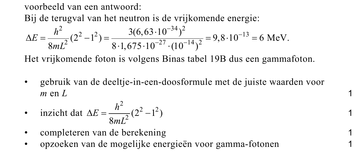 beoordelingsmodel vraag 11