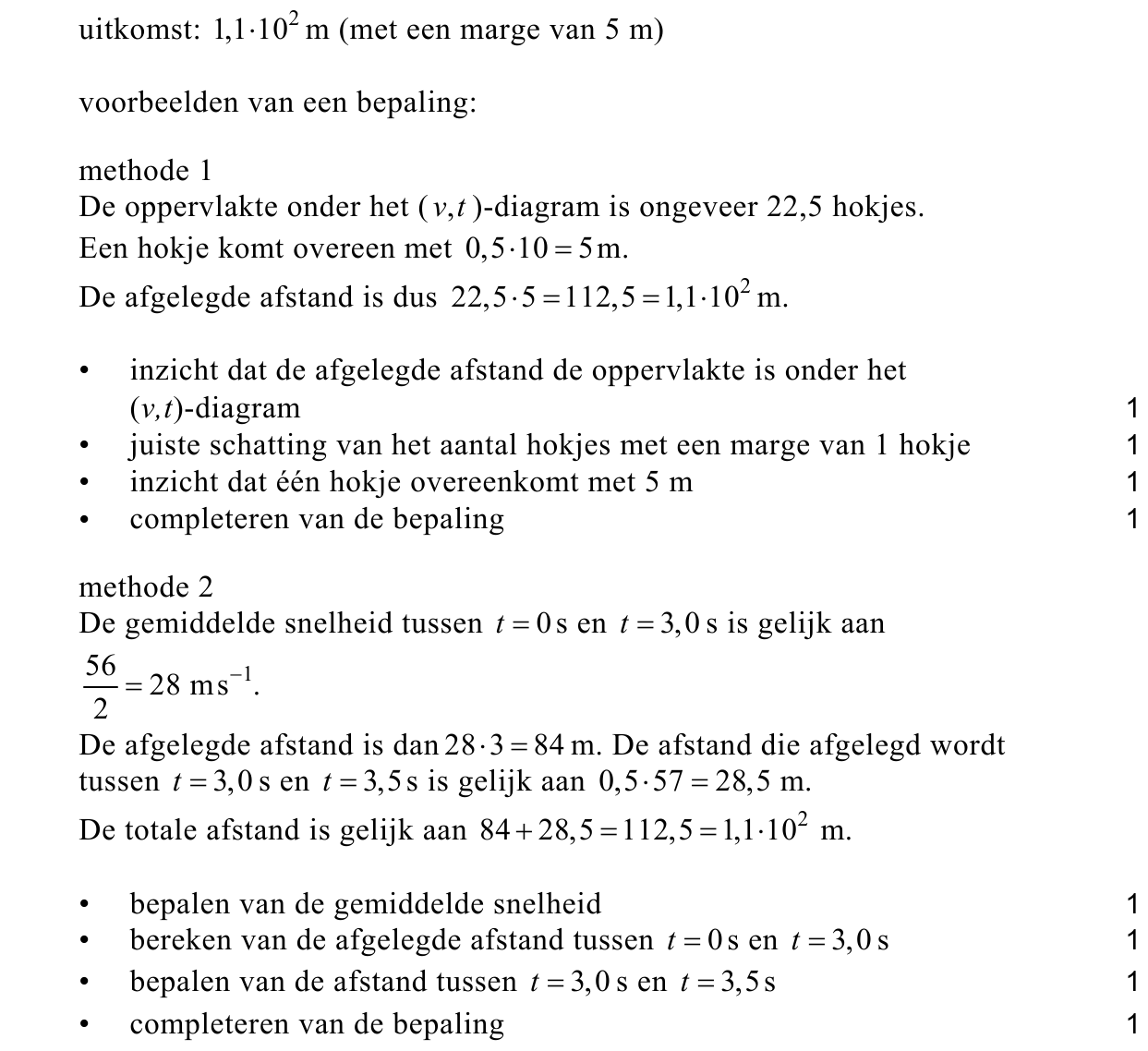 beoordelingsmodel vraag 7
