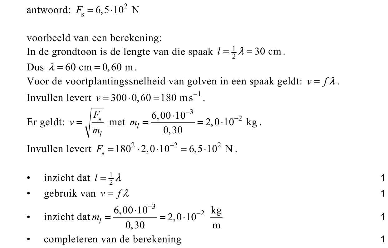 beoordelingsmodel vraag 18