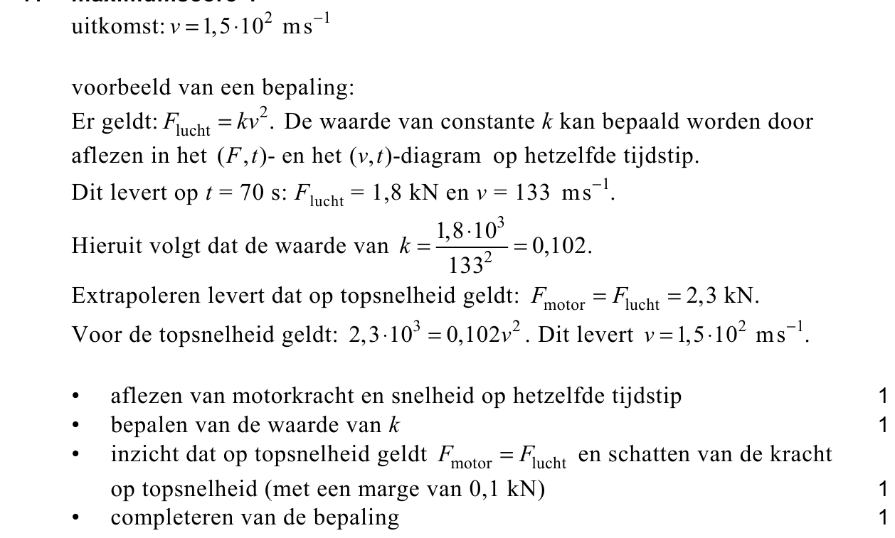 beoordelingsmodel vraag 11
