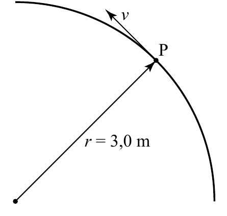 v P r = 3,0 m
