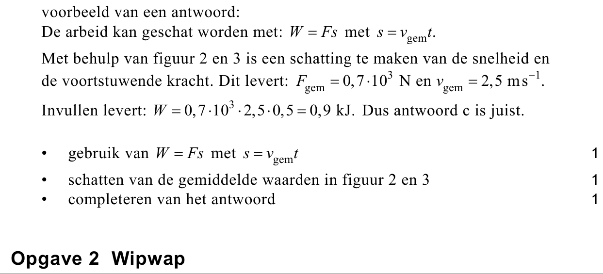 beoordelingsmodel vraag 5