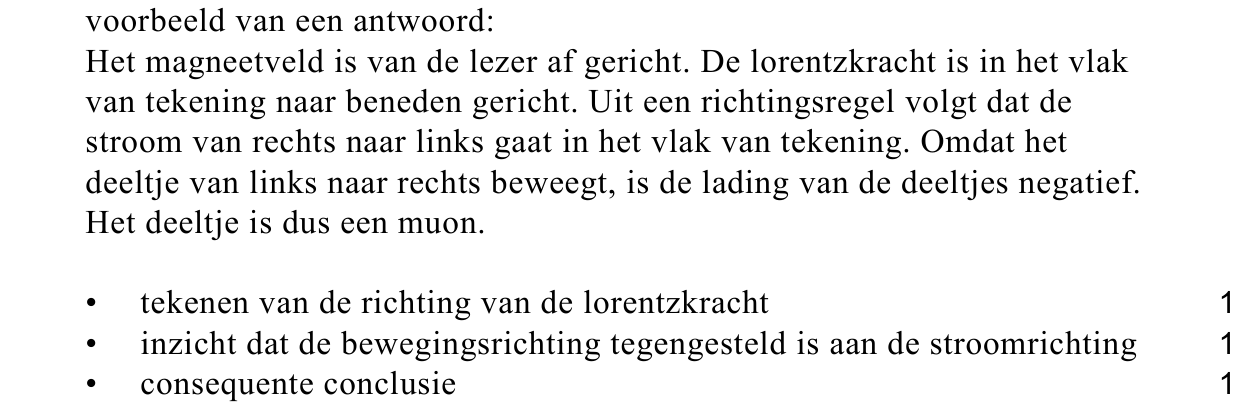 beoordelingsmodel vraag 16