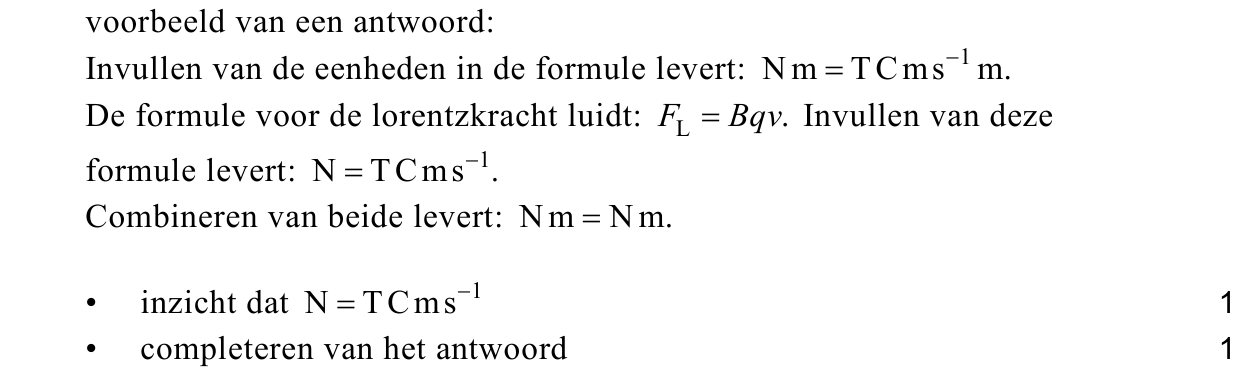 beoordelingsmodel vraag 18