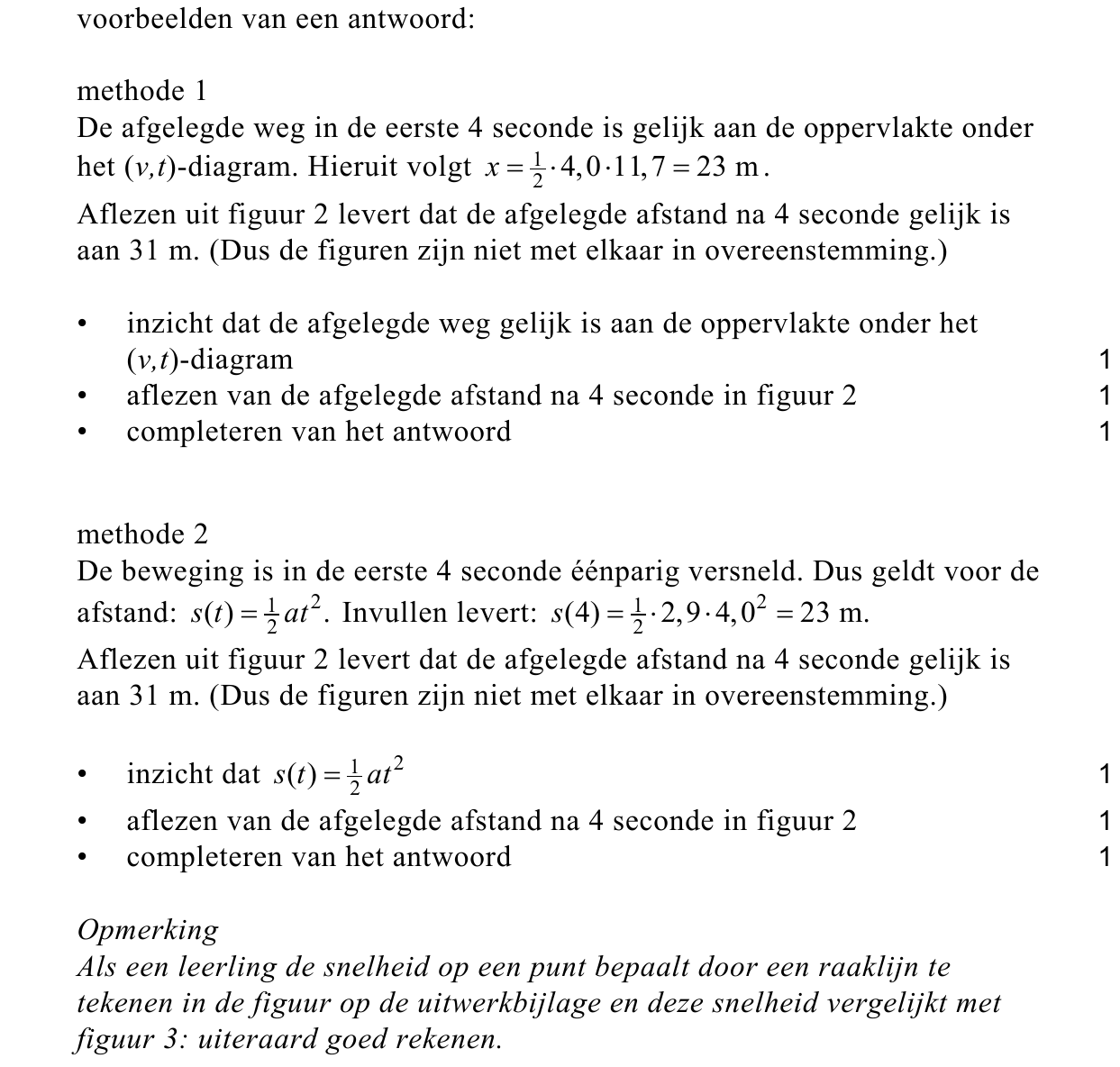 beoordelingsmodel vraag 3