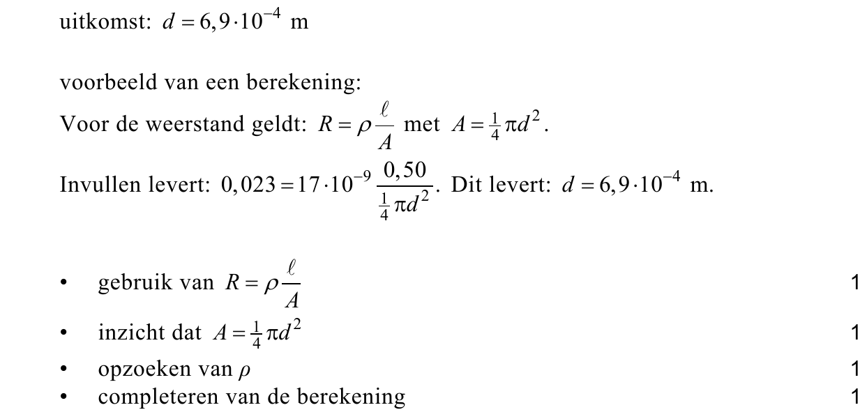 beoordelingsmodel vraag 9