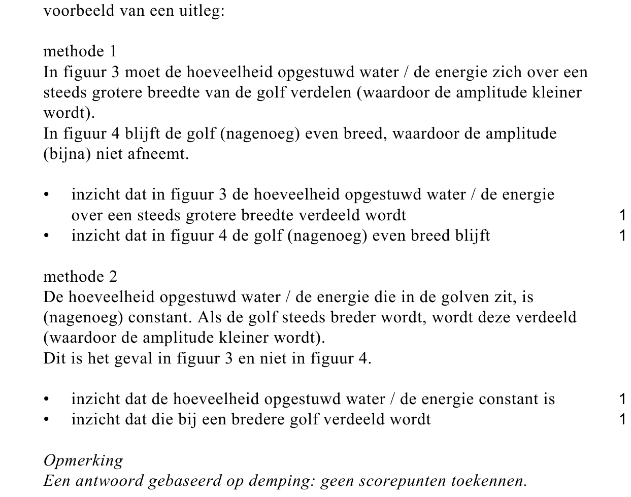 beoordelingsmodel vraag 2