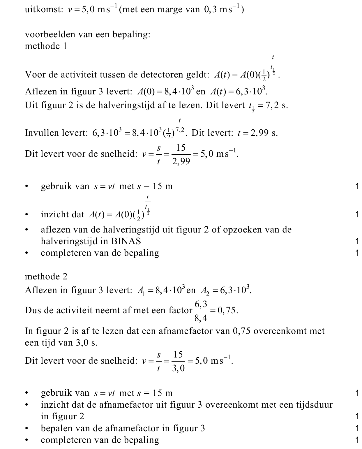 beoordelingsmodel vraag 13