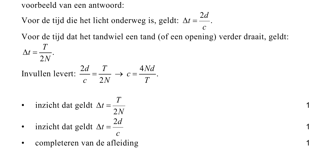 beoordelingsmodel vraag 9