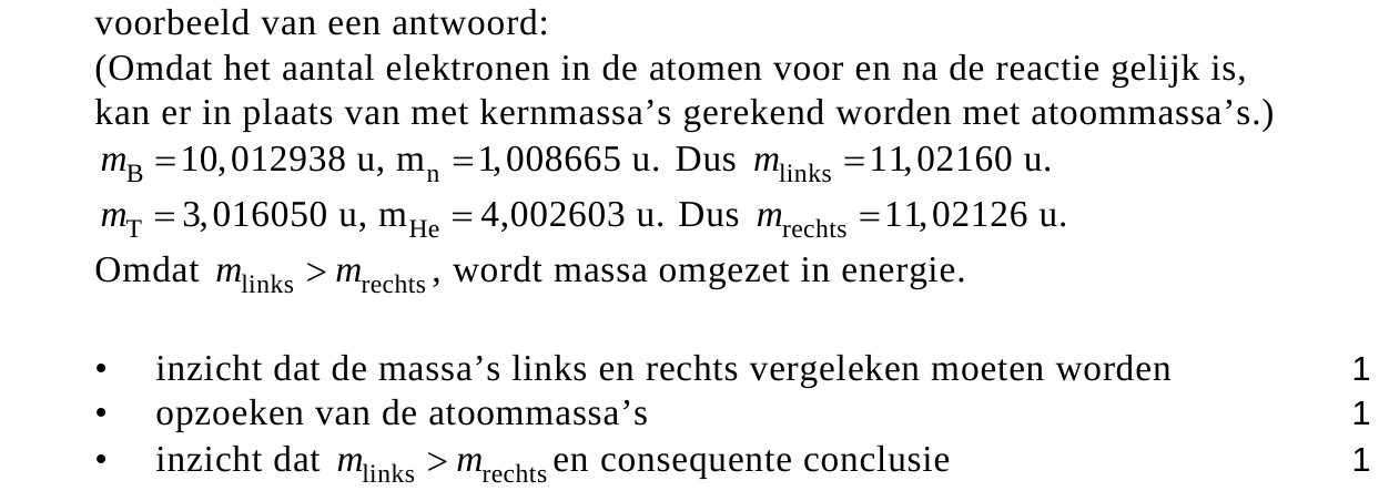 beoordelingsmodel vraag 25