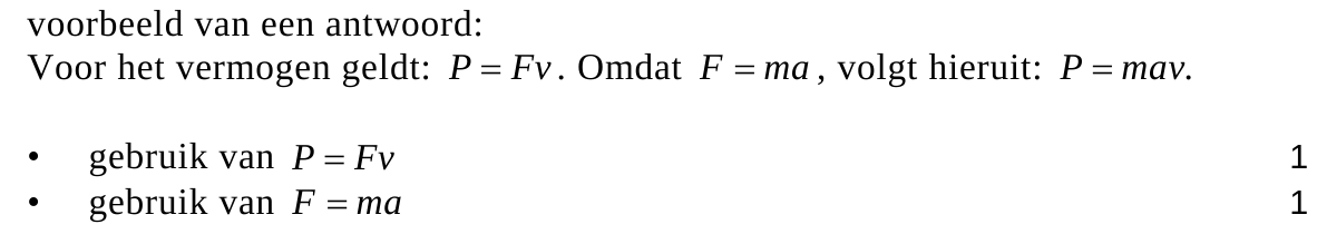 beoordelingsmodel vraag 10