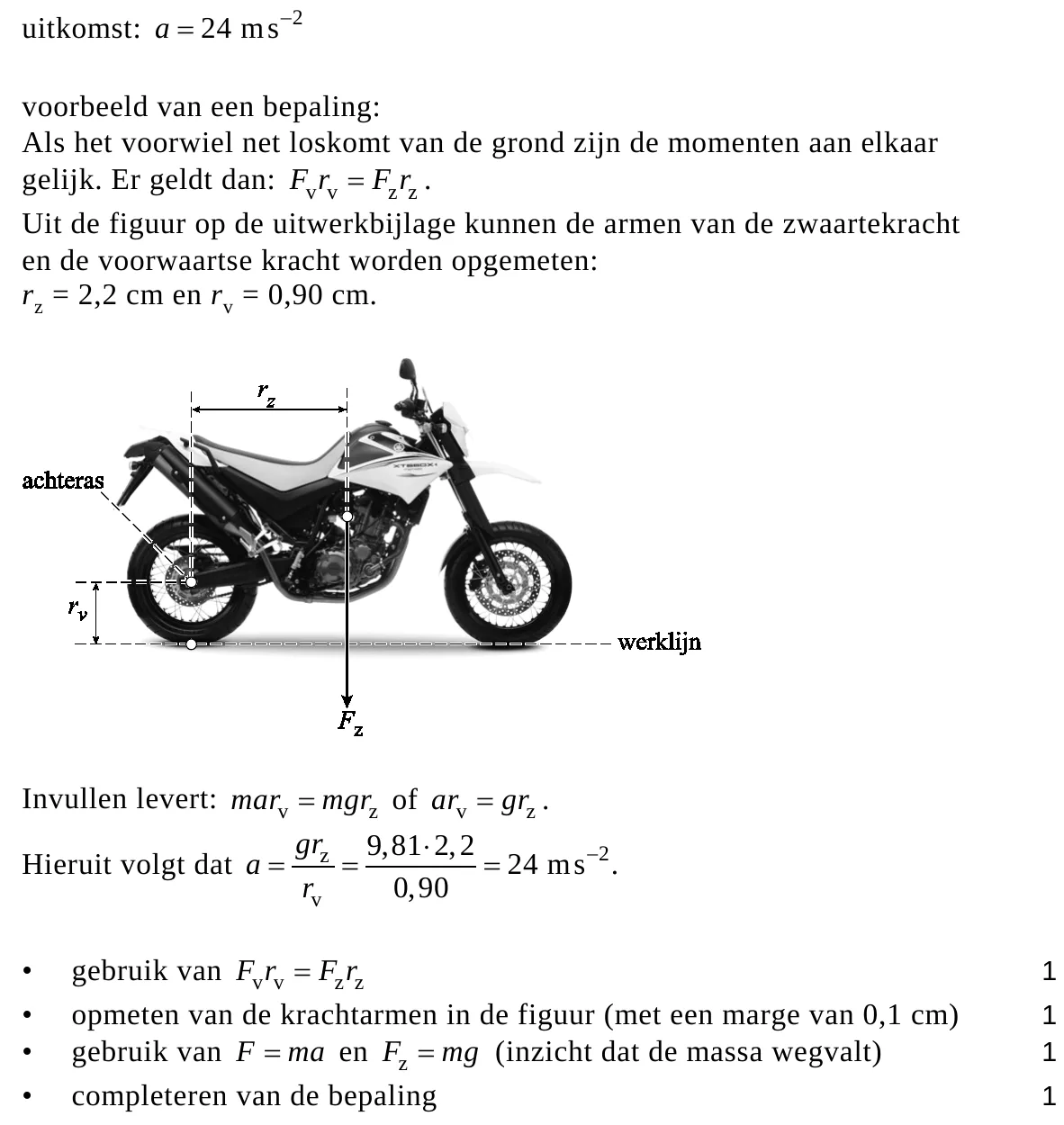 beoordelingsmodel vraag 13