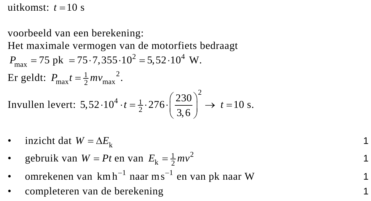 beoordelingsmodel vraag 8