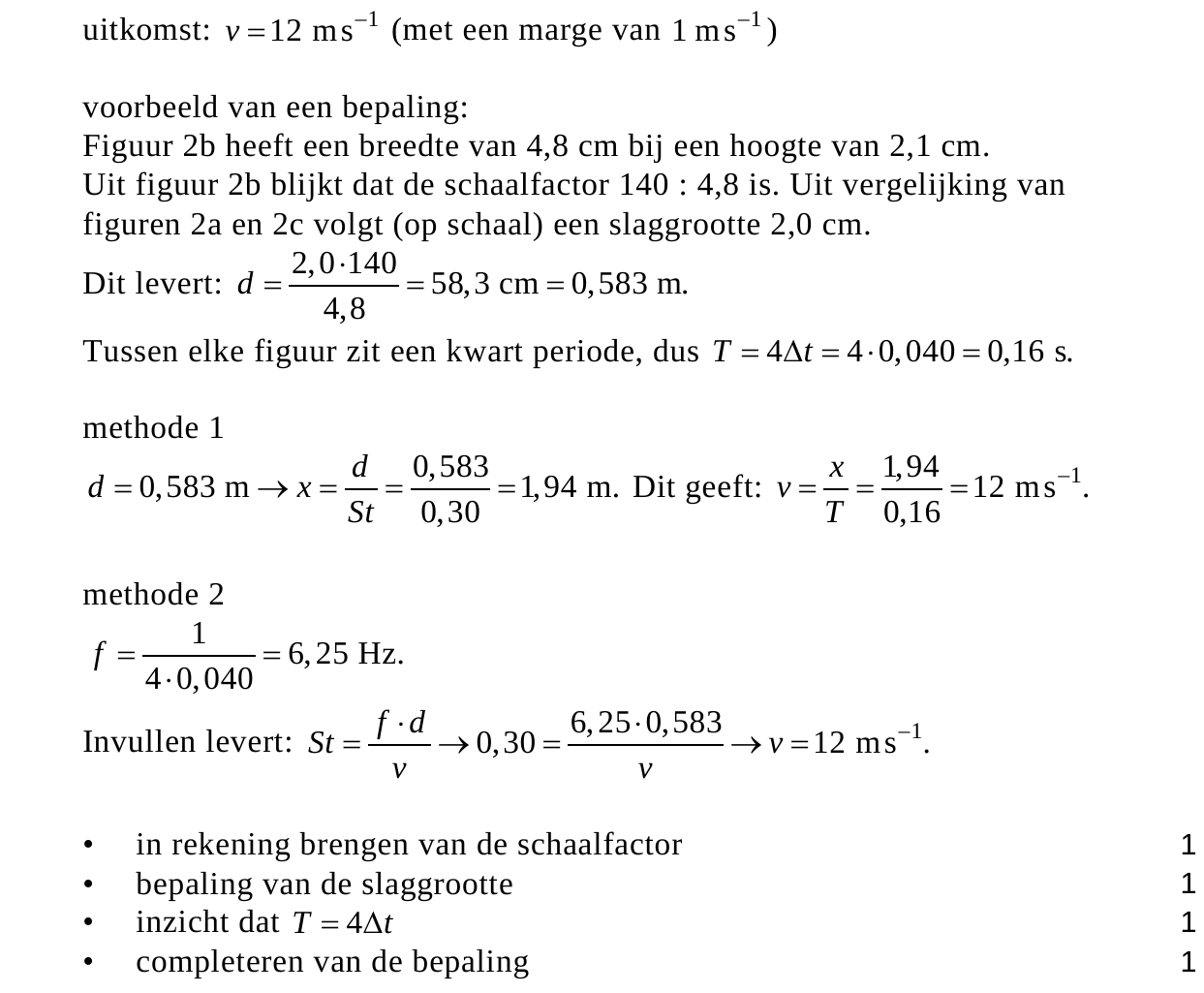 beoordelingsmodel vraag 13