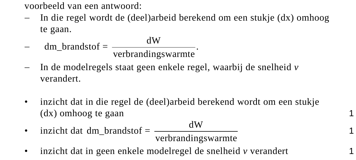 beoordelingsmodel vraag 7