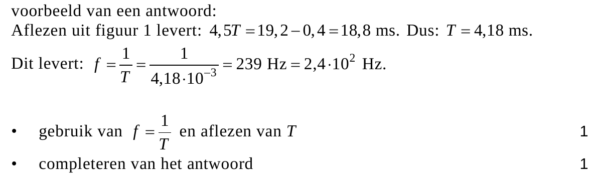 beoordelingsmodel vraag 1