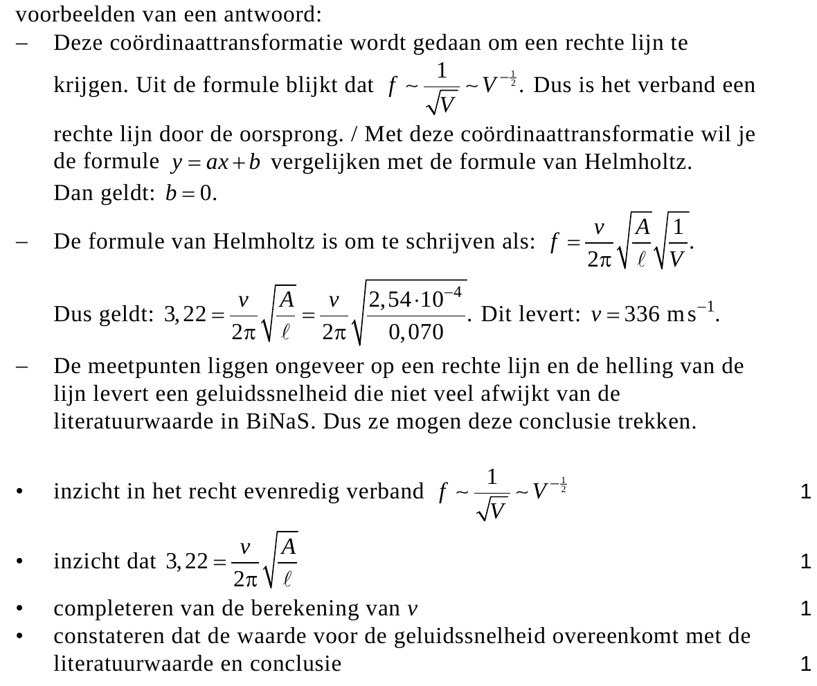 beoordelingsmodel vraag 5