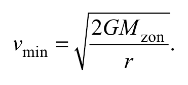 2GM v = zon . min r