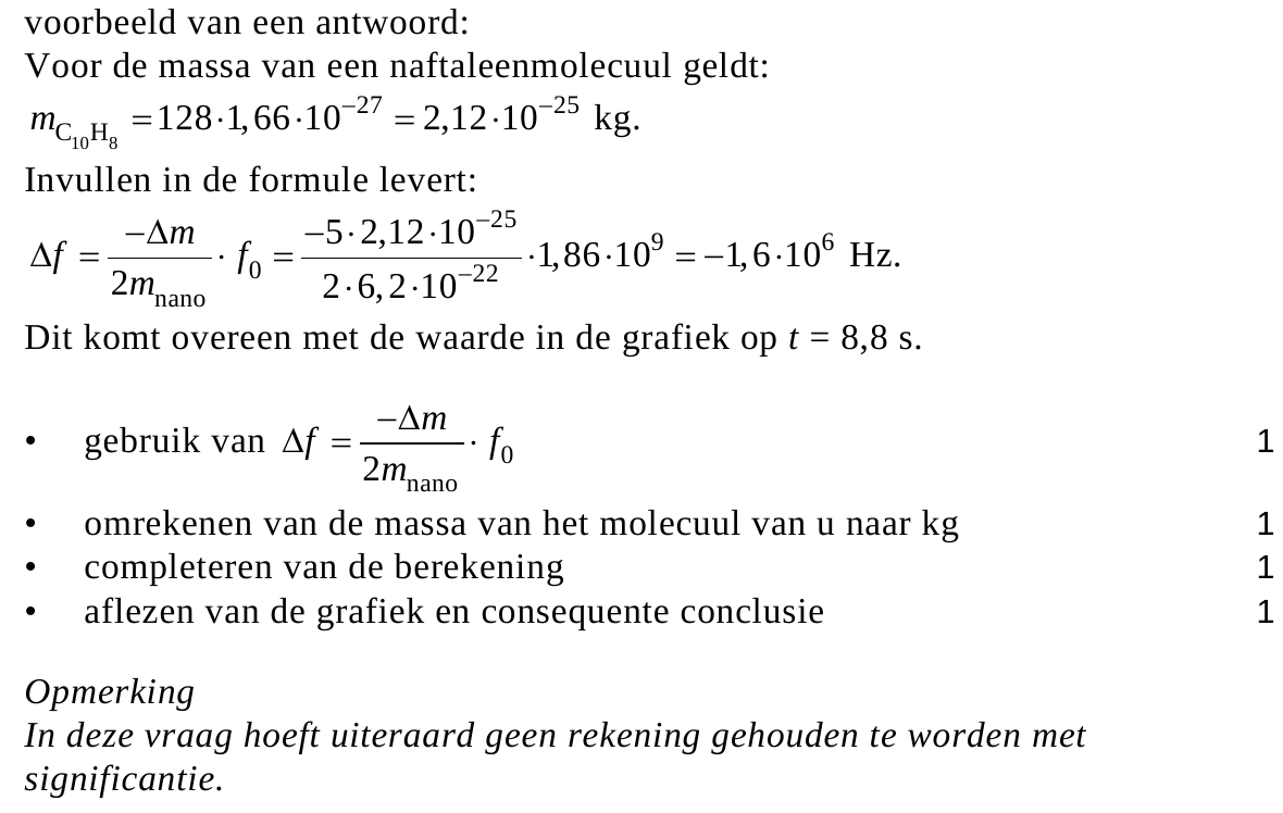 beoordelingsmodel vraag 18
