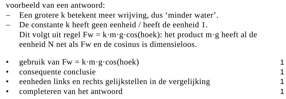 beoordelingsmodel vraag 8