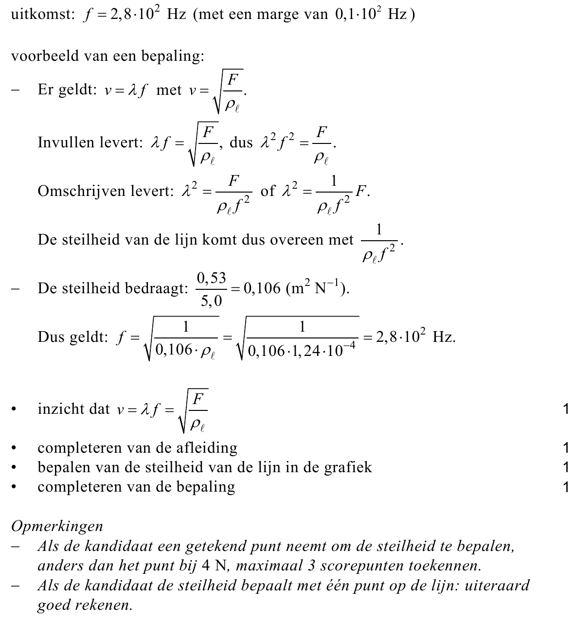 beoordelingsmodel vraag 15