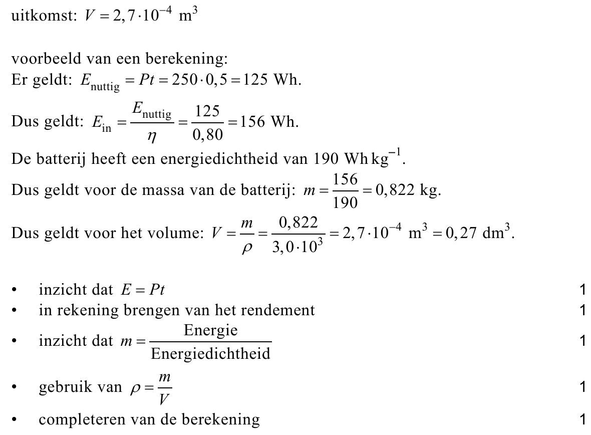 beoordelingsmodel vraag 1