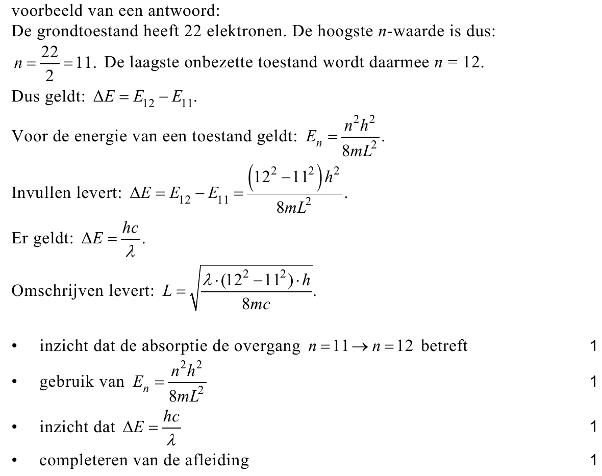 beoordelingsmodel vraag 13