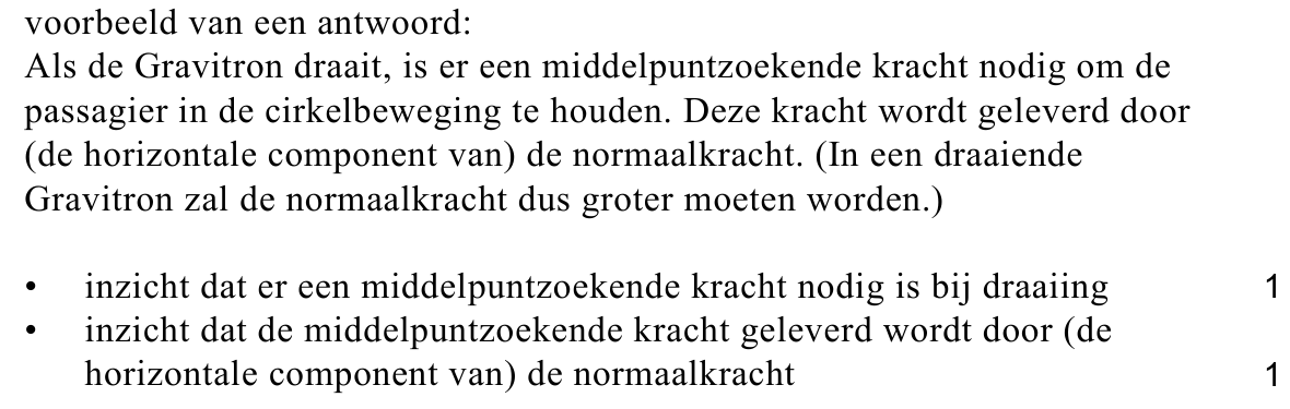beoordelingsmodel vraag 9