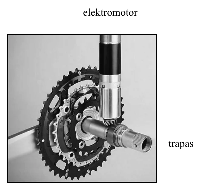 elektromotor trapas