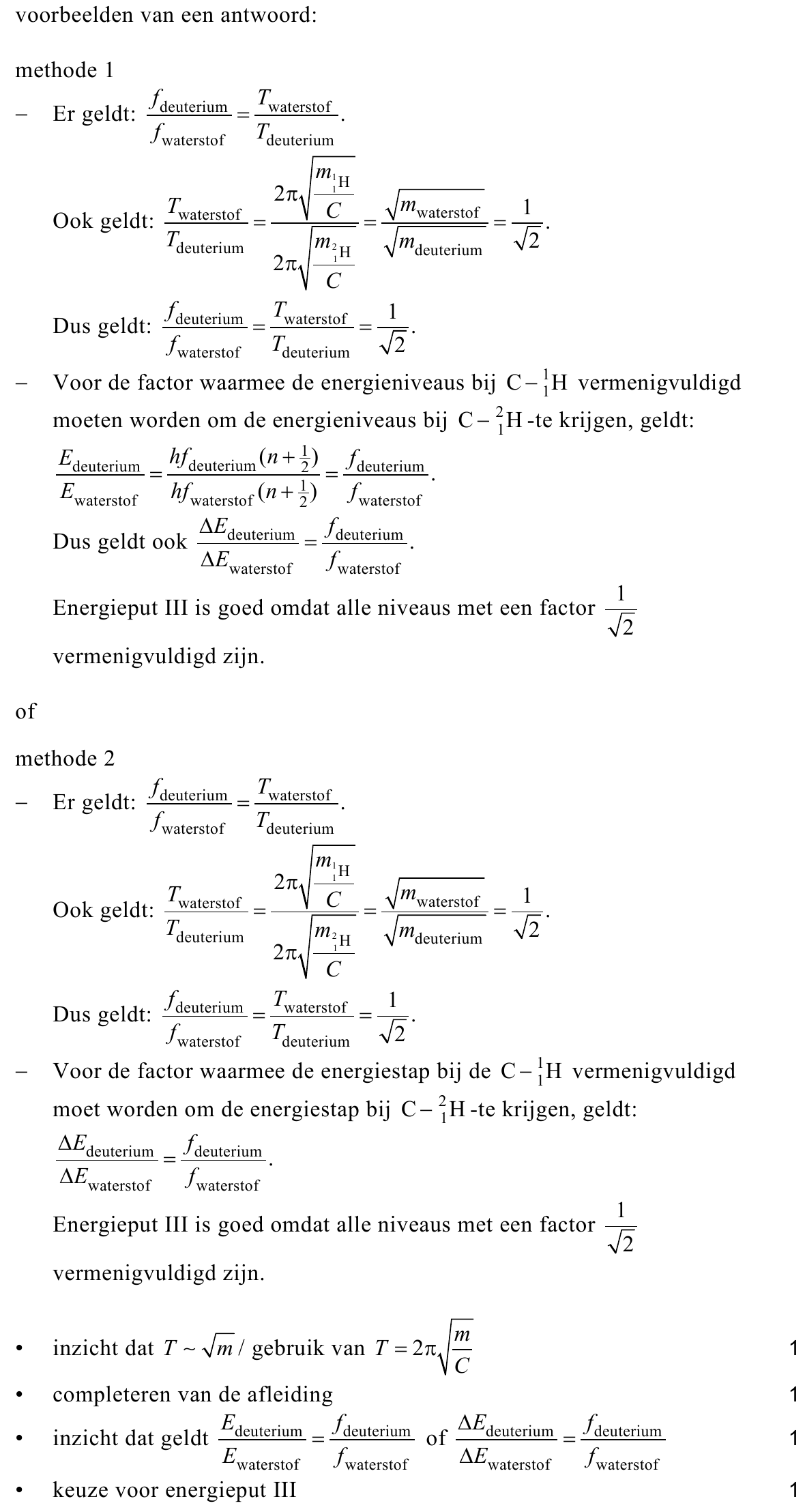 beoordelingsmodel vraag 23
