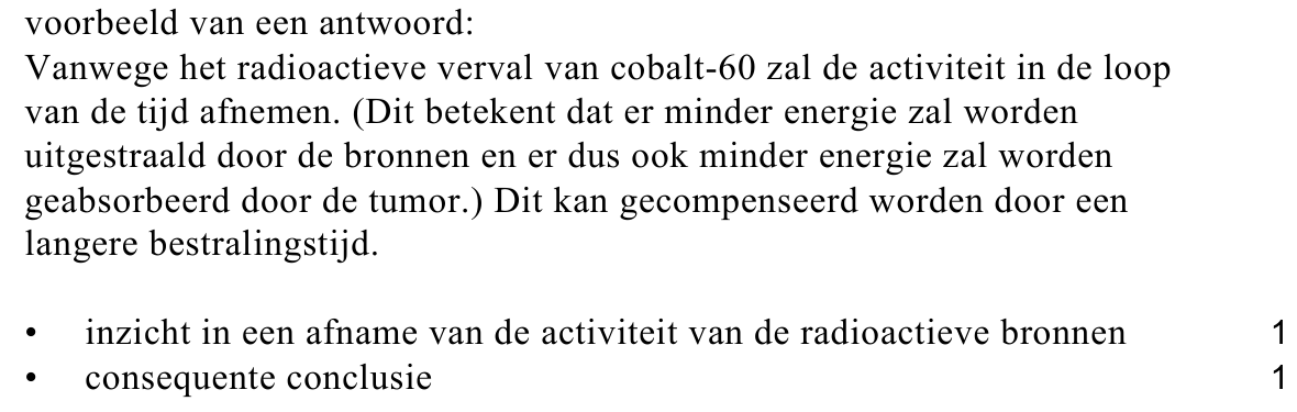 beoordelingsmodel vraag 25