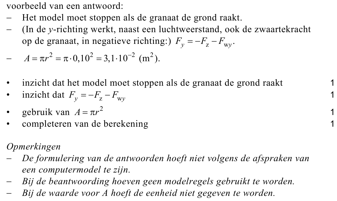 beoordelingsmodel vraag 4
