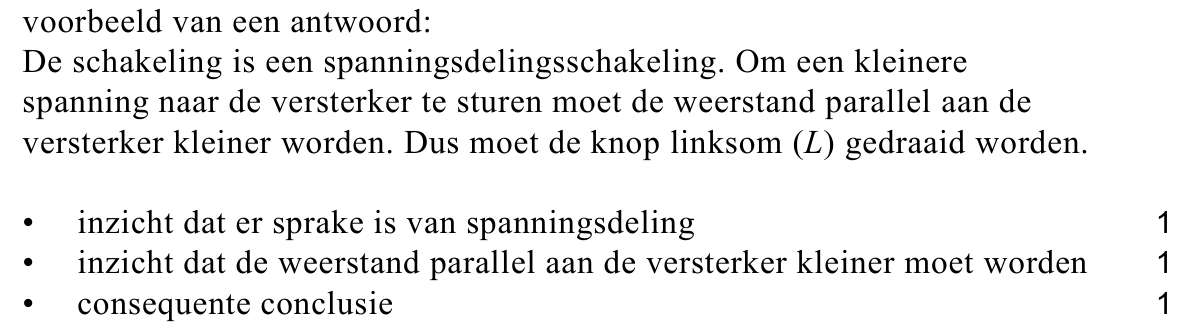beoordelingsmodel vraag 9