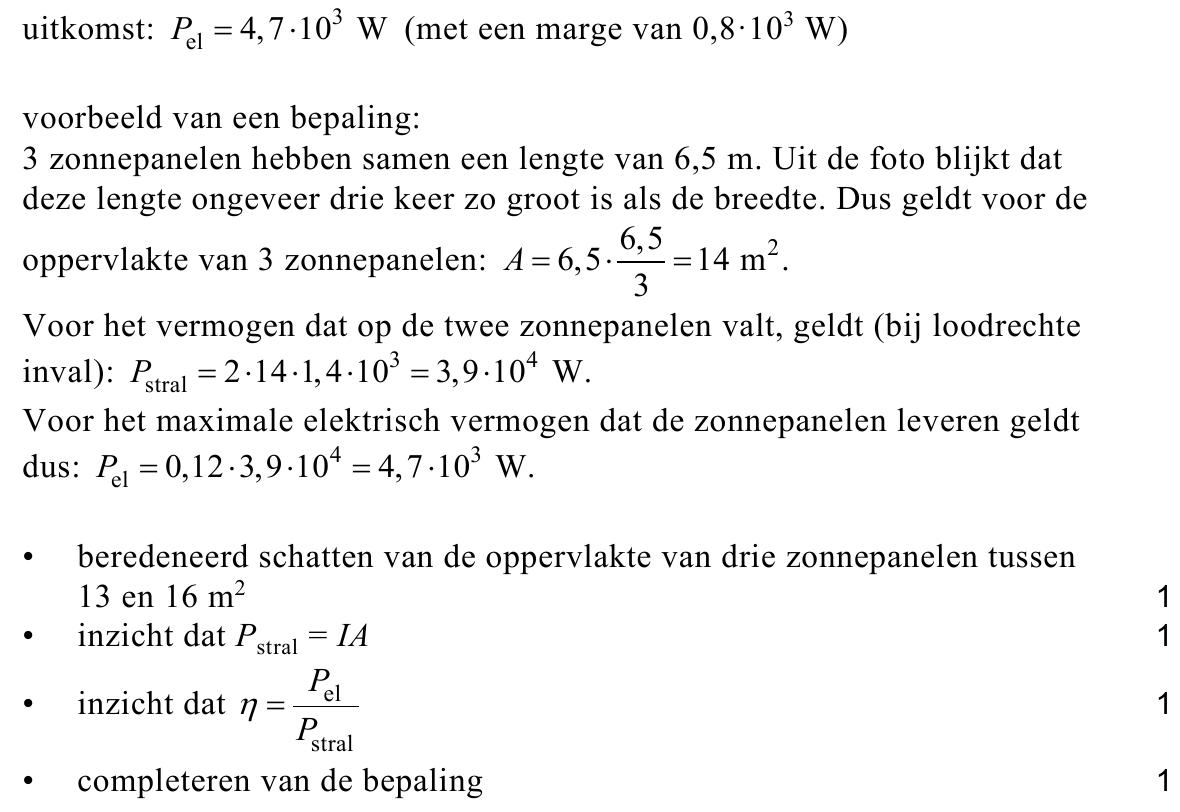 beoordelingsmodel vraag 14