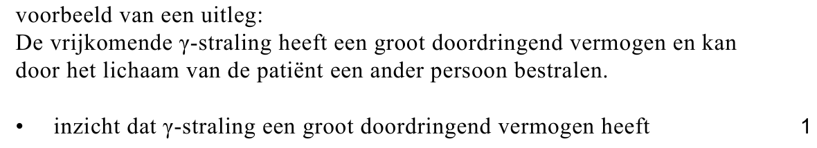 beoordelingsmodel vraag 19